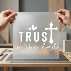 Trust Lord Christian Diy Christian Faith Ready to Press DTF Transfer for Dtf