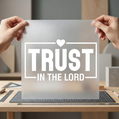 Trust Lord Christian Diy Christian Faith Ready to Press DTF Transfer for Dtf