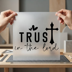 Trust Lord Christian Diy Christian Faith Ready to Press DTF Transfer for Dtf