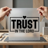 Trust Lord Christian Diy Christian Faith Ready to Press DTF Transfer for Dtf