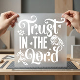 Trust Lord Faith-inspired Diy Christian Faith Ready to Press DTF Transfer for Dtf