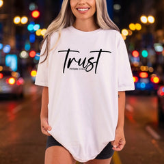 Trust Proverbs 5-6 Scriptural Christian Faith Ready to Press DTF Transfer for Dtf