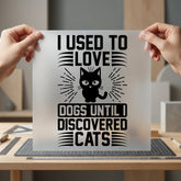 Used Love Dogs Until Mom Dad Ready to Press DTF Transfer for Dtf