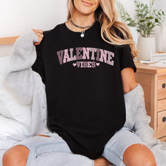 Valentine Vibes Checkered Arc Valentine Vintage Ready to Press DTF Transfer for Dtf