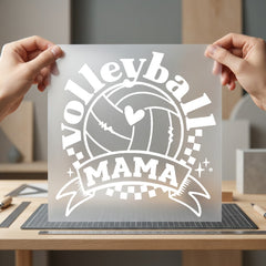Volleyball Mama Sporty Diy Mom Vintage Ready to Press DTF Transfer for Dtf