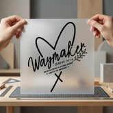 Waymaker Isaiah Faith Script Christian Faith Ready to Press DTF Transfer for Dtf