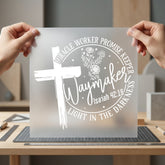 Waymaker Light Darkness Christian Christian Faith Ready to Press DTF Transfer for Dtf