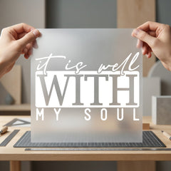 Well Soul Faith-based Diy Christian Faith Ready to Press DTF Transfer for Dtf