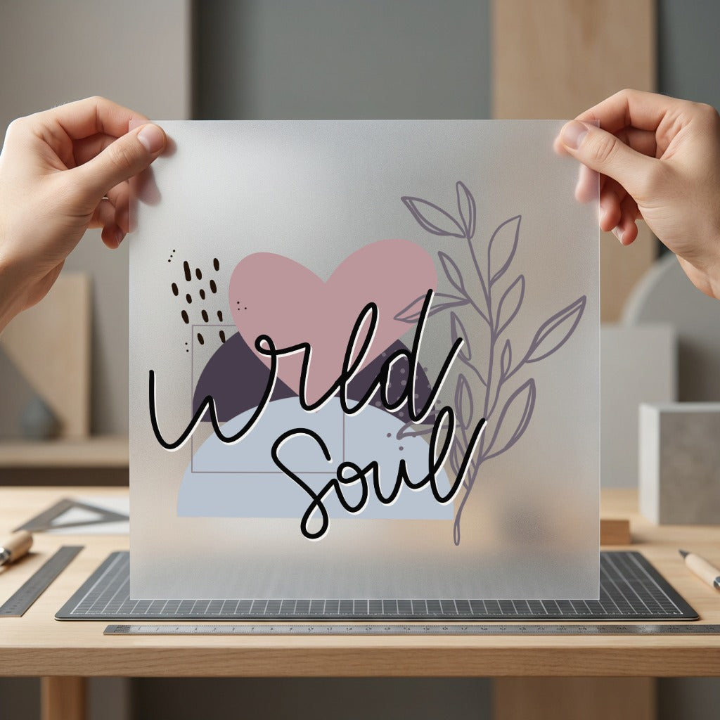 Wild Soul Boho Heart Vintage Boho Ready to Press DTF Transfer for Dtf