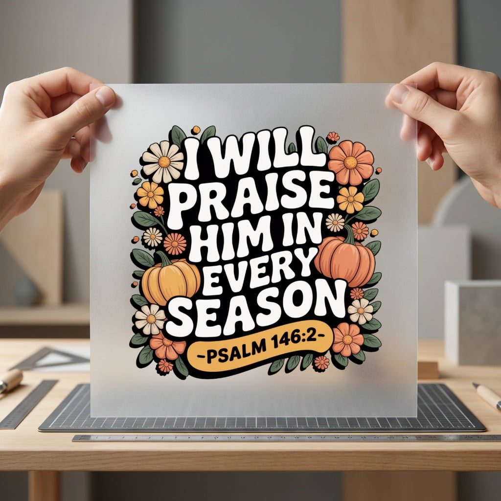 Will Praise Him Every Christian Faith Ready to Press DTF Transfer for Dtf