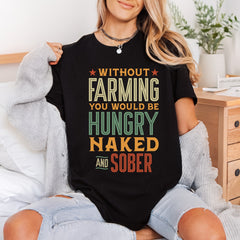 Without Farming You Retro Usa Vintage Ready to Press DTF Transfer for Dtf