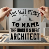 World Architect Professional Diy Aesthetic Ready to Press DTF Transfer for Dtf