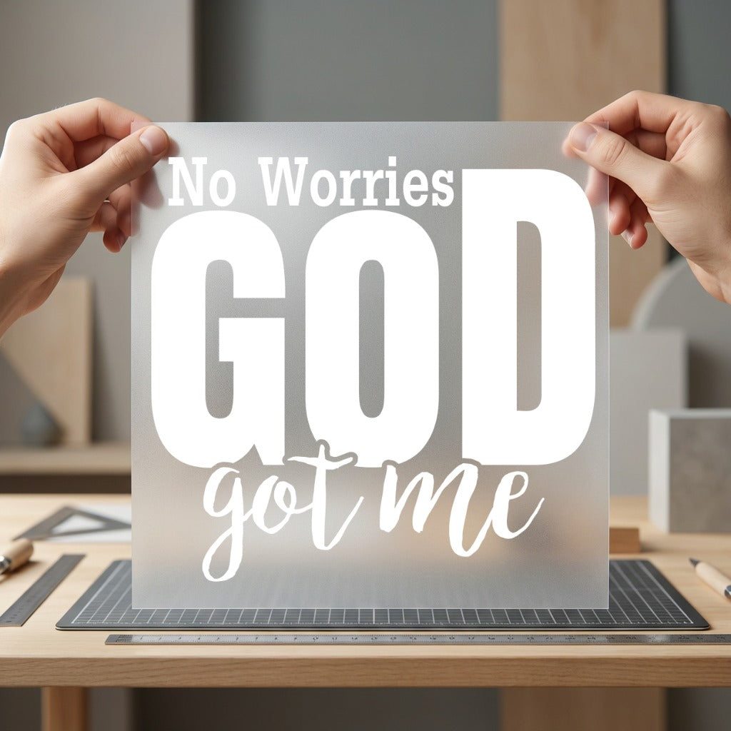 Worries God Got Faith-based Christian Faith Ready to Press DTF Transfer for Dtf
