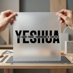 Yeshua Same Today Christian Christian Faith Ready to Press DTF Transfer for Dtf