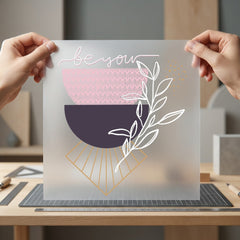 You Botanical Abstract Retro Retro Boho Ready to Press DTF Transfer for Dtf