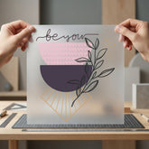 You Botanical Abstract Retro Retro Boho Ready to Press DTF Transfer for Dtf