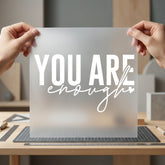 You Enough Motivational Diy Aesthetic Ready to Press DTF Transfer for Dtf
