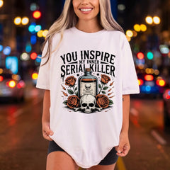 You Inspire Inner Serial Halloween Vintage Ready to Press DTF Transfer for Dtf