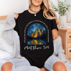 You Light World Scripture Christian Faith Ready to Press DTF Transfer for Dtf
