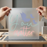 You Matter Butterfly Motivational Butterfly Ready to Press DTF Transfer for Dtf