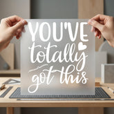 You Totally Got Quote Aesthetic Ready to Press DTF Transfer for Dtf