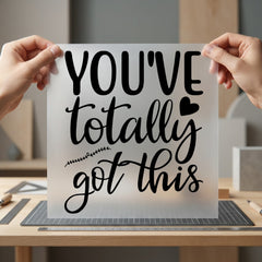 You Totally Got Quote Aesthetic Ready to Press DTF Transfer for Dtf