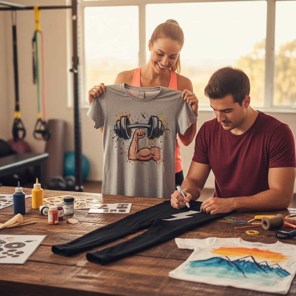 Crush Your Goals with Custom DIY Gym Apparel