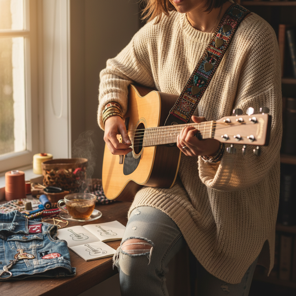 Strum in Style: DIY Fashion for Guitar Lovers