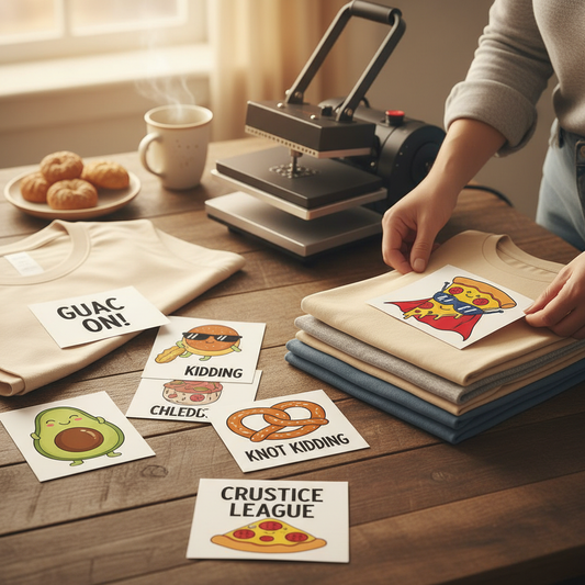 Funny Food DTF Transfers: Wear Your Cravings with Pride