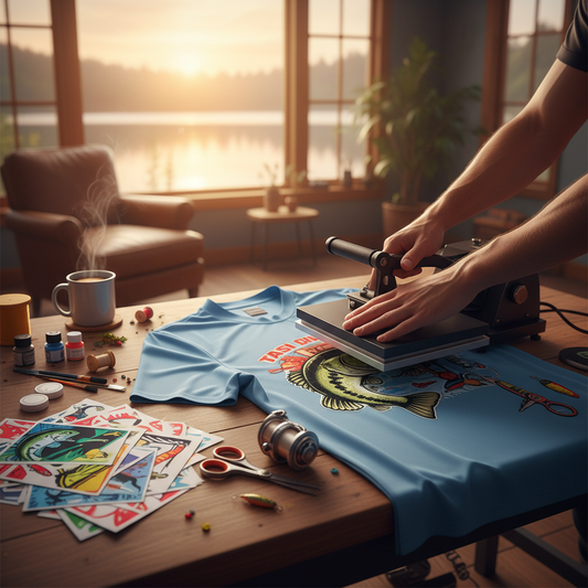 Custom Fishing Shirts: DIY DTF Transfers for Anglers