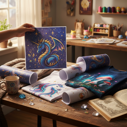 Escape Reality with Our Fantasy Vibes DTF Collection
