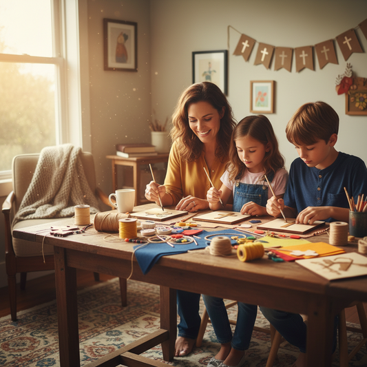 Crafting with Faith: DIY Designs for Your Family