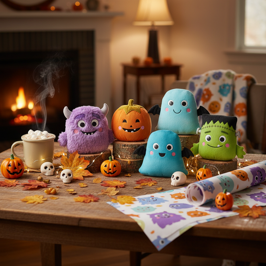 Adorable Spooky Style: The Cute Monsters DTF Collection