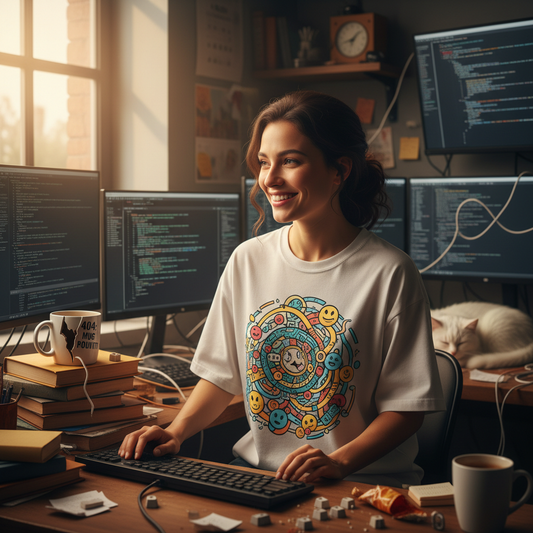 Coding Humor: Wear Your Relatable Tech Chaos