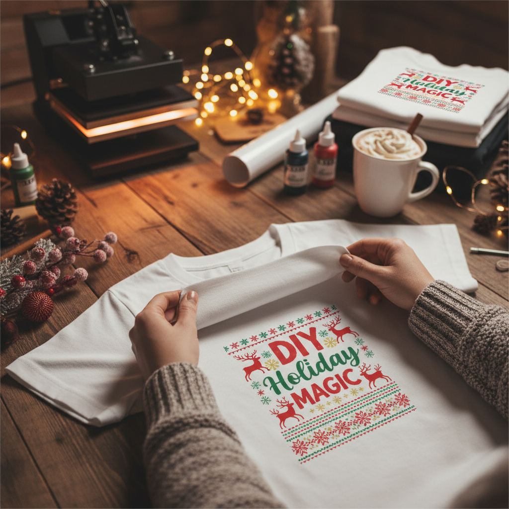 DIY Holiday Magic: The Ultimate Christmas DTF Guide