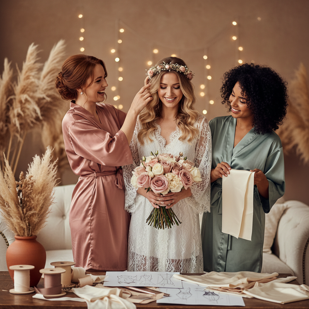 Create Custom Wedding Style with the Bridal Crew Collection