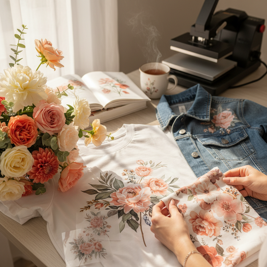 Bloom with Style: The Ultimate Guide to Floral DTF Transfers