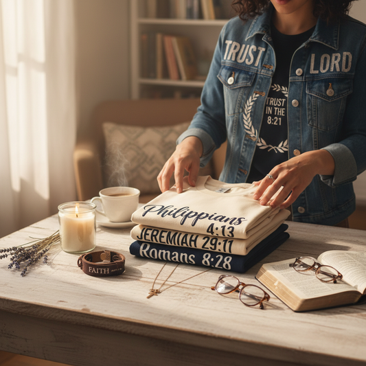 Wear Your Faith: The Bible Verse Style Collection