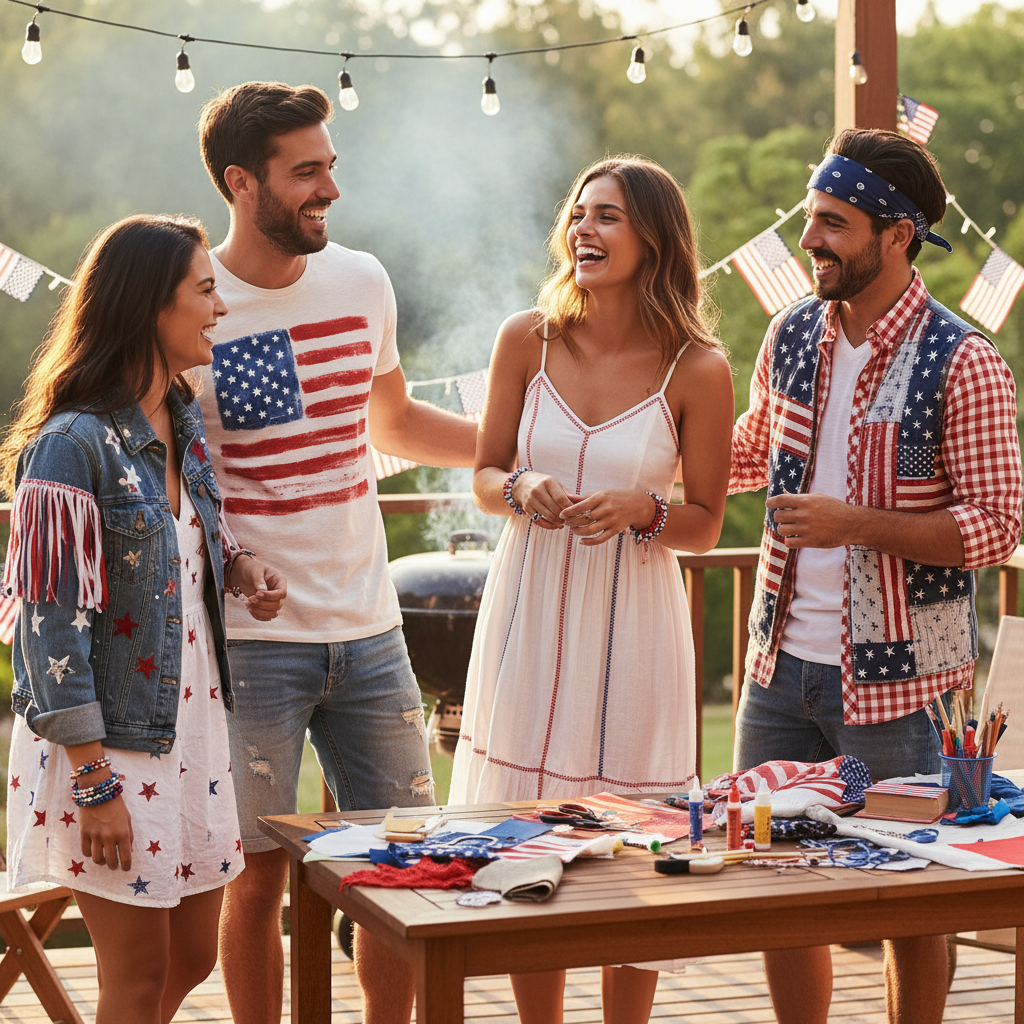 Celebrate in Style: Patriotic DIY 4th of July Outfits