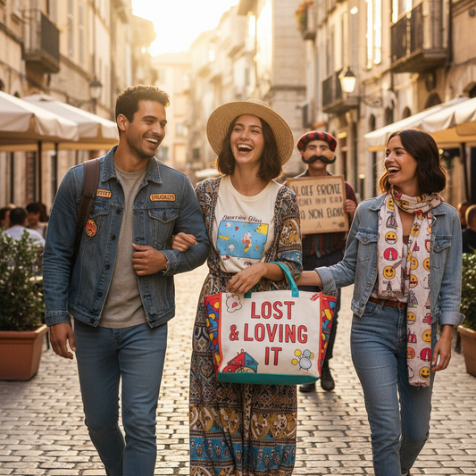 Wear the Laughs: Why Tourist Humor is Your Next Big Style