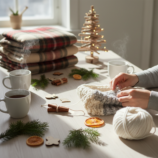 Cozy & Simple: Scandinavian Minimalist Christmas DIY Guide
