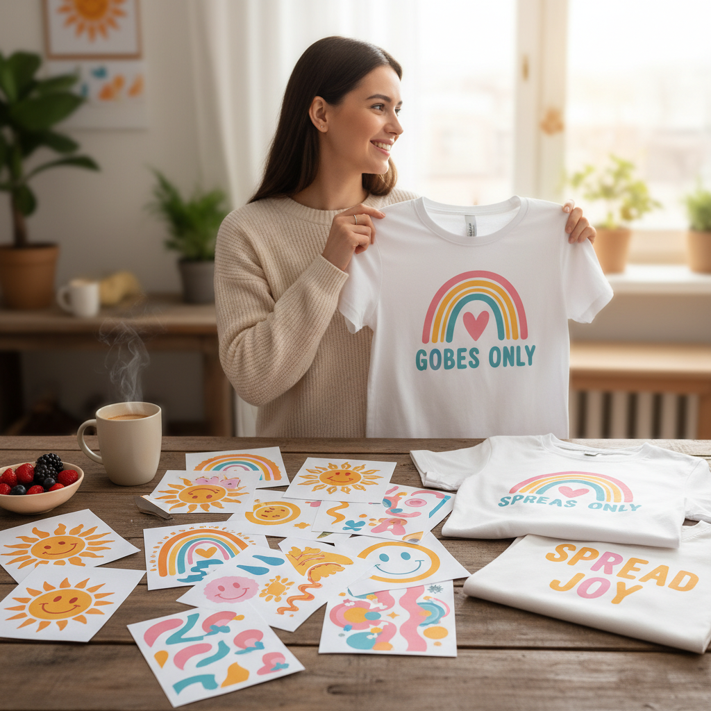 Spread Joy with Our Positive Vibes DTF Collection