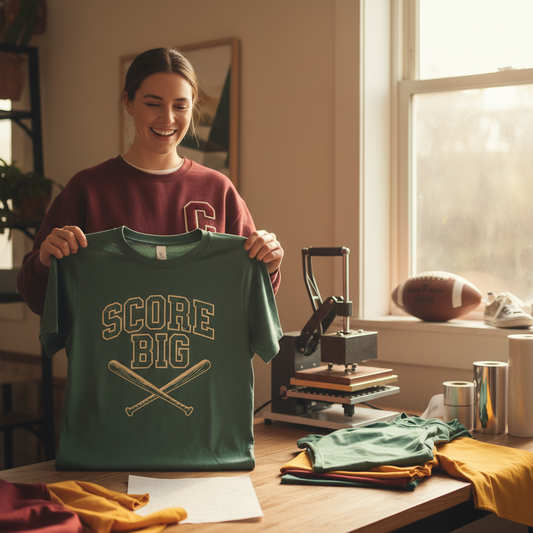 Score Big with Old School Sports Style DTF Transfers