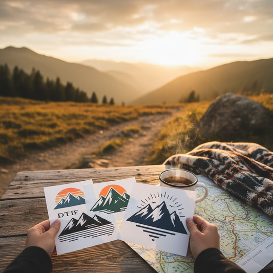 Embrace the Journey: Mountain & Peak DTF Transfers