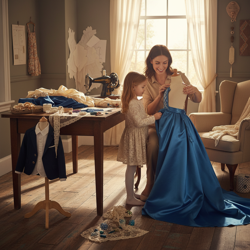 DIY Magic: Create Custom Outfits for Your Child's Big Day