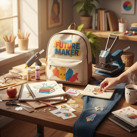 Creative DIY Back to School Trends with DTF Transfers