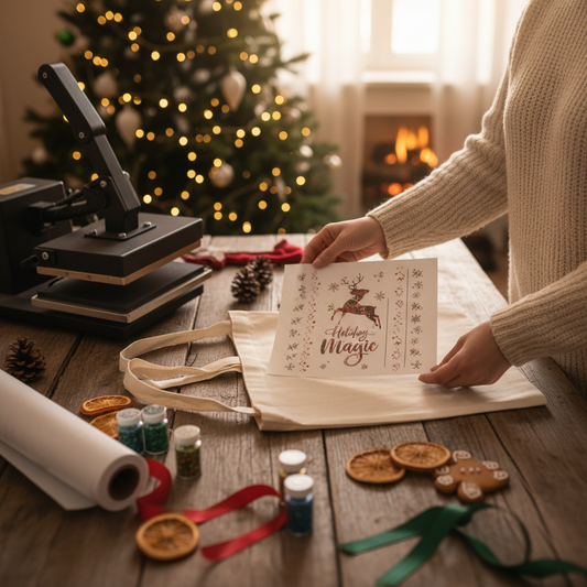 Create Custom Holiday Magic with DIY DTF Transfers