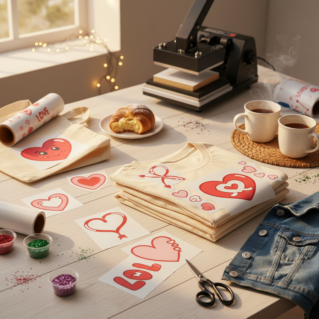 Spread the Love with Our Heart & Love Cute DTF Collection