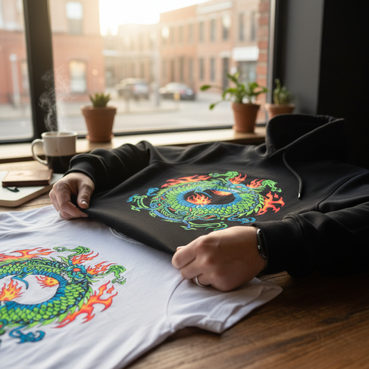 Why DTF is Better for Premium Streetwear Than DTG