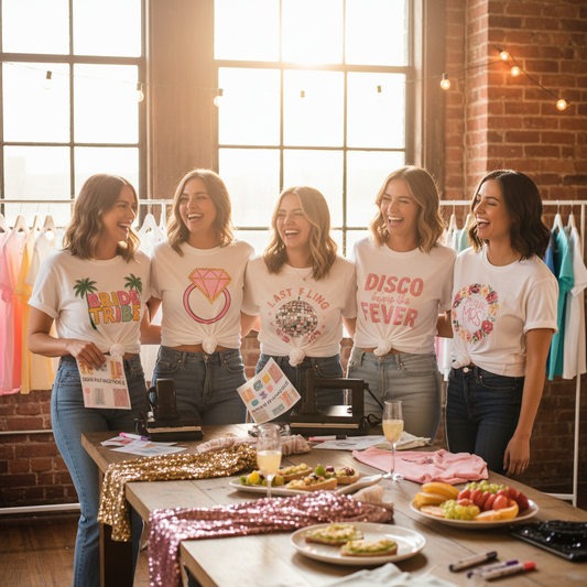 Bachelorette Party Shirts: Trendy DIY Designs with DTF